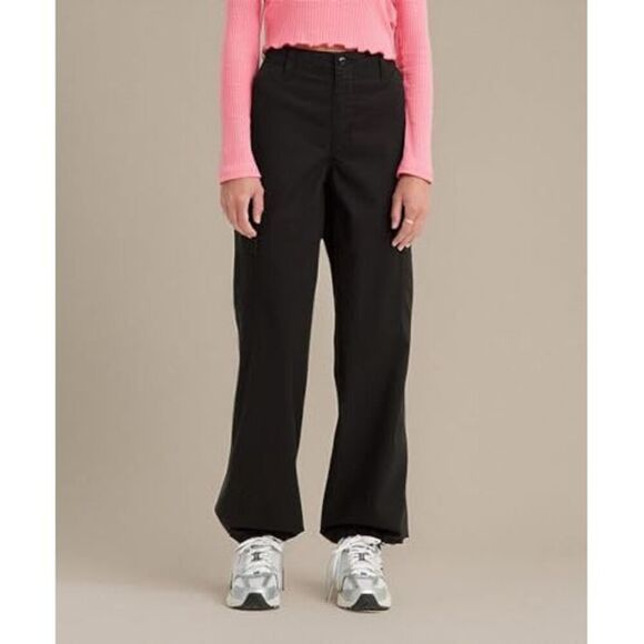 Levi's - Women's High Rise Wide Leg Relaxed Cargo Pa Black - Picture 2 of 4
